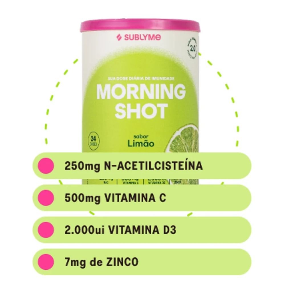 Morning Shot Limão 144g - Imagem 2