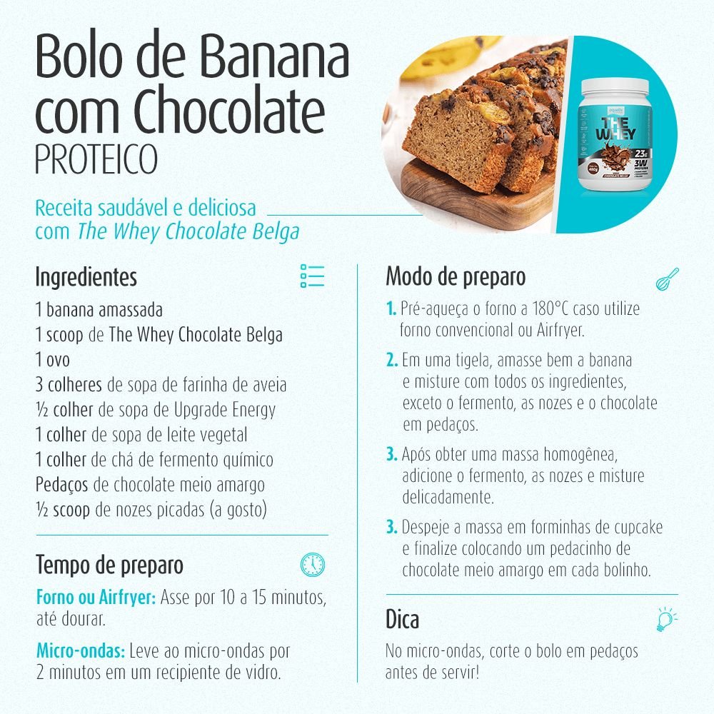 The Whey Chocolate Belga 960g - Imagem 5